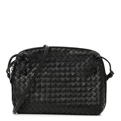 Bottega Veneta Nappa Intrecciato Nodini Bag Black 1 of 8