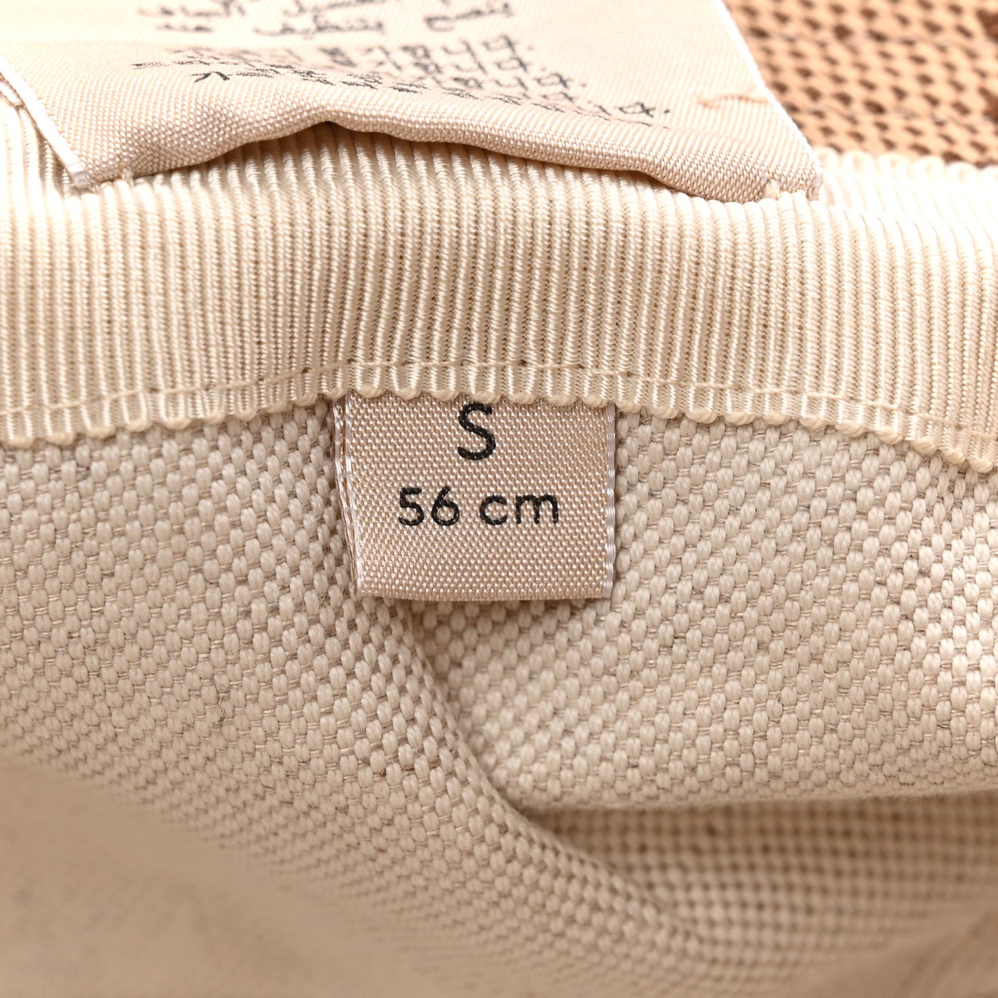 Monogram Jumbo GG Bucket Hat S Camel Ebony New Acero