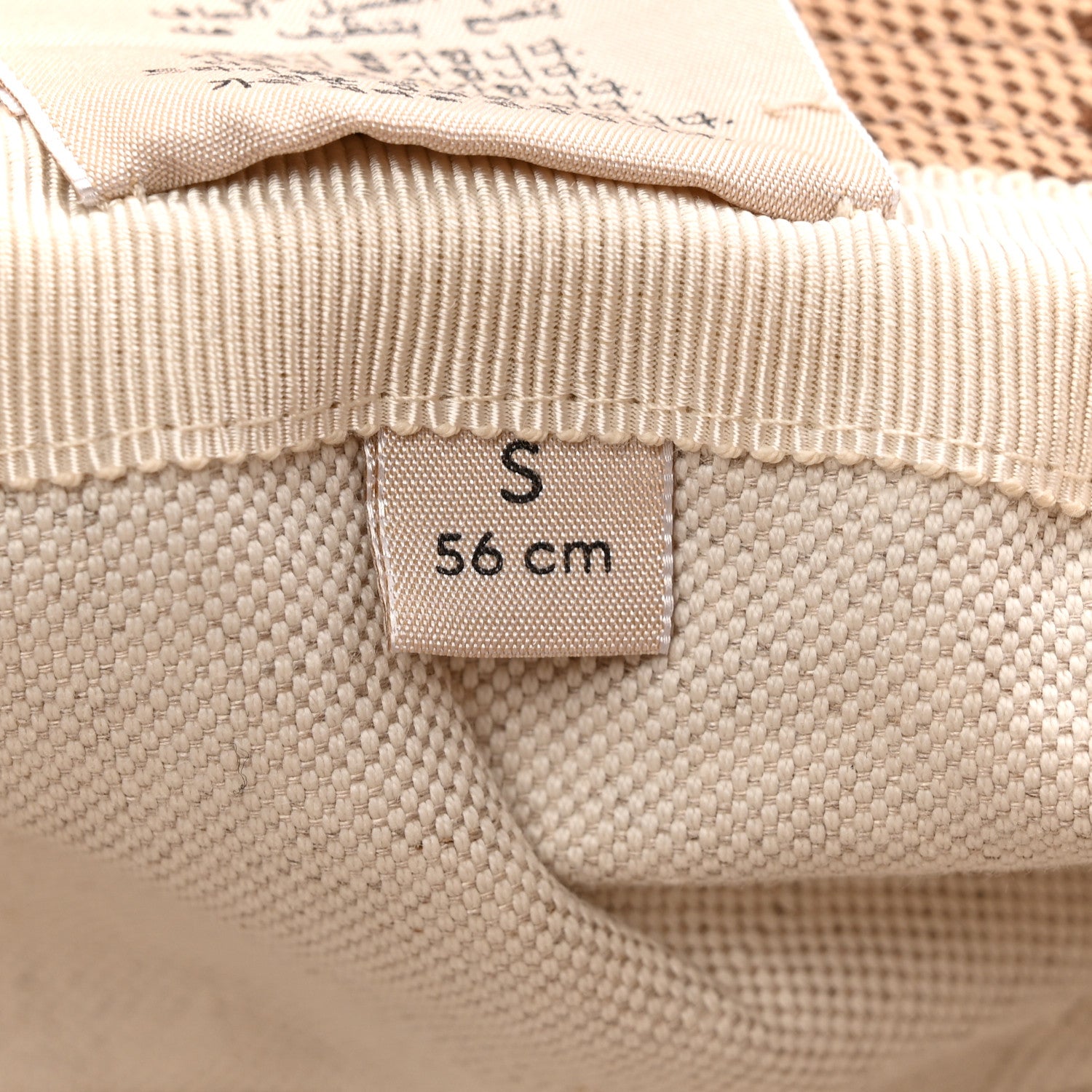 Gucci Monogram Jumbo GG Bucket Hat S Camel Ebony New Acero 10 of 10