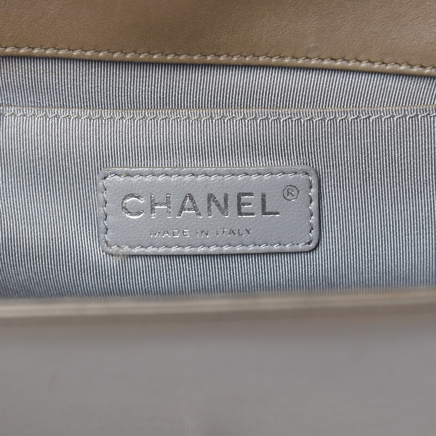 Chanel Lambskin Quilted Medium Boy Flap Khaki 6 of 15