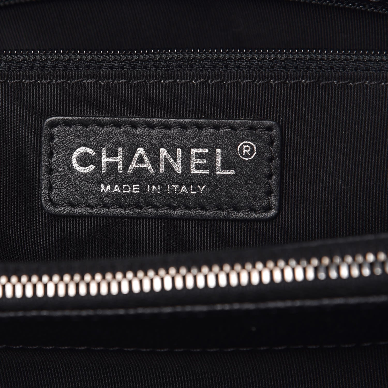 Chanel Caviar Quilted City Shopping Tote Black 6 of 12