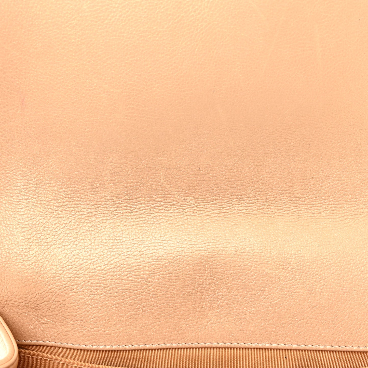 Pearl Calfskin Medium Boy Flap Gold