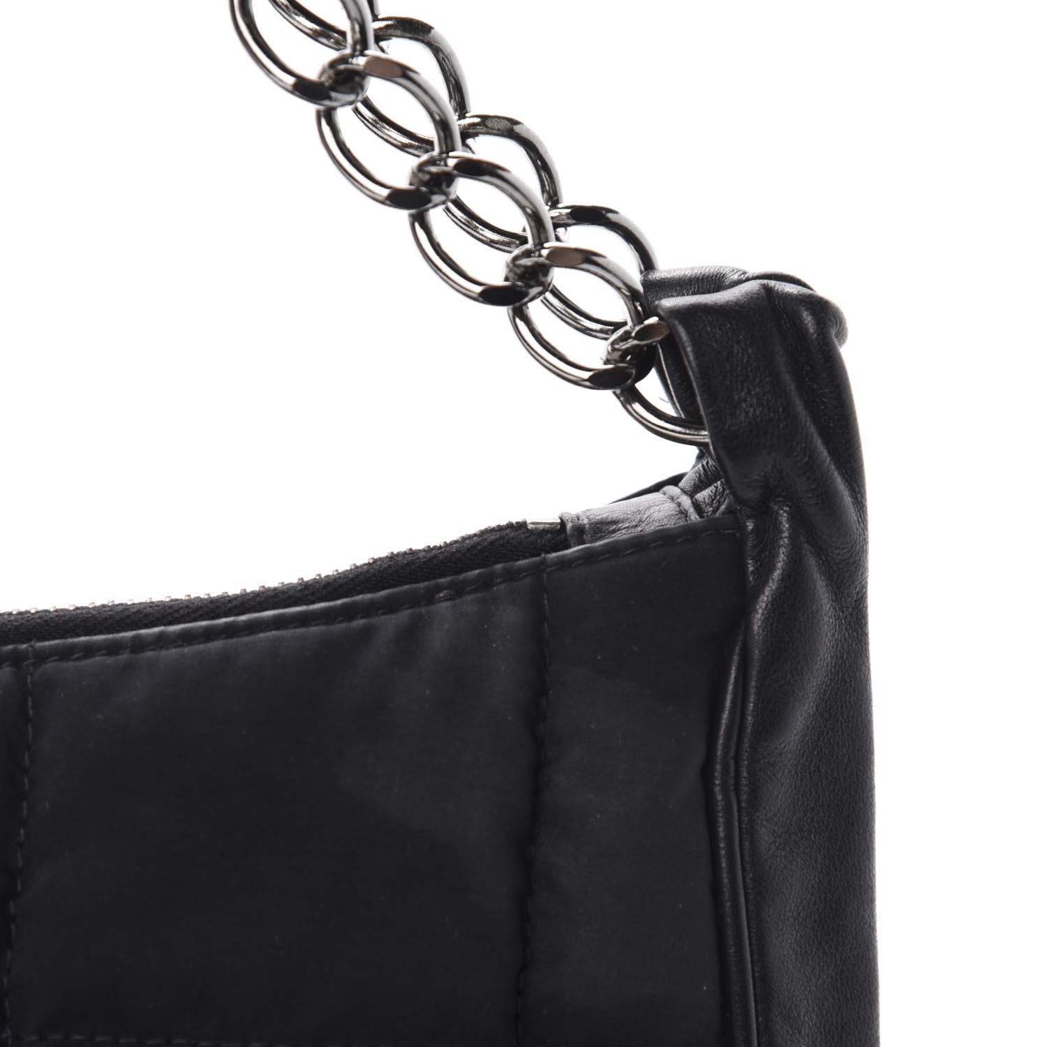 Chanel Nylon Hobo Black 8 of 11