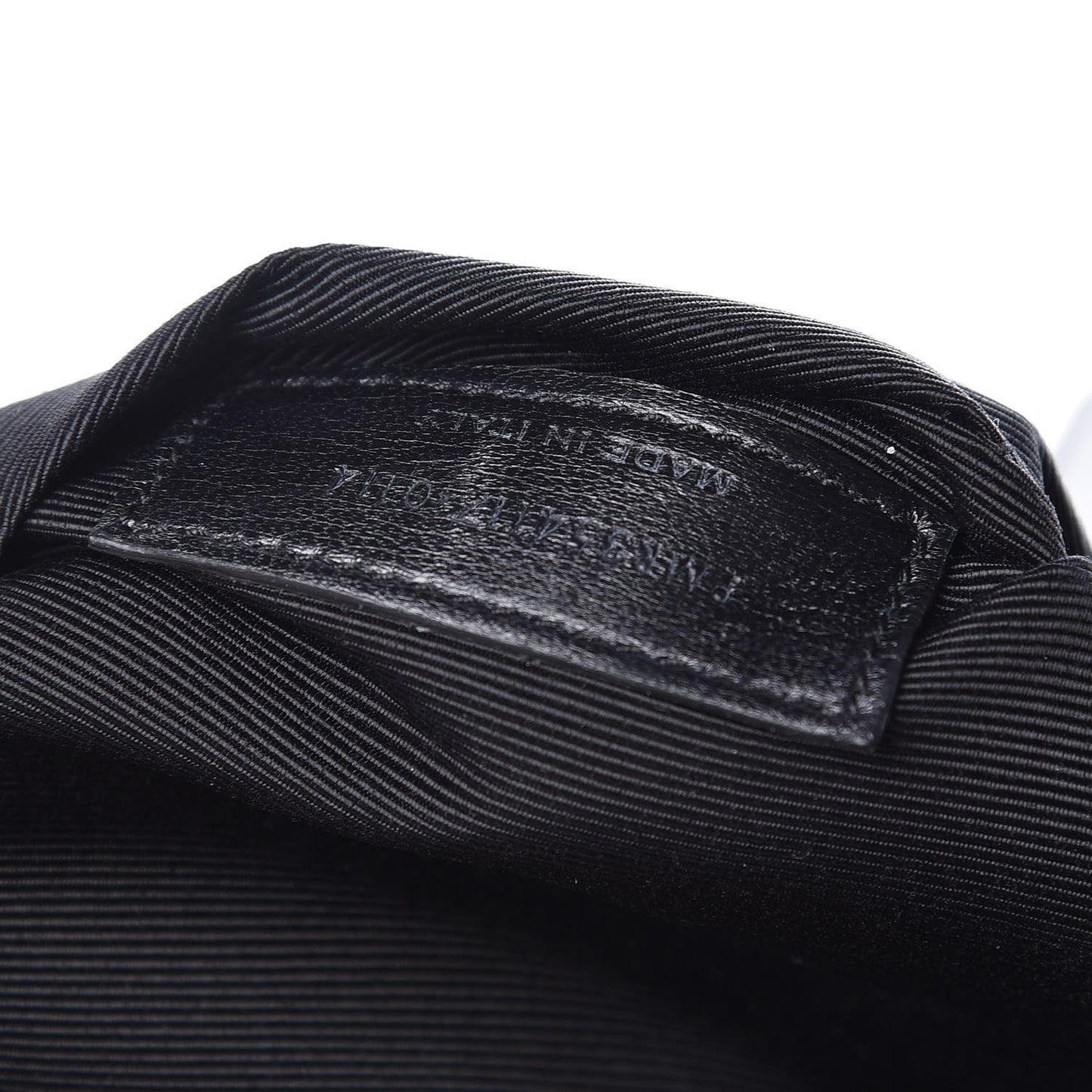 Grain De Poudre Matelasse Chevron Monogram Shopping Bag Black