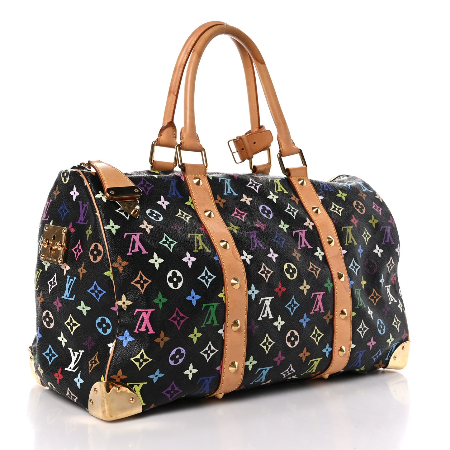 Monogram Multicolor Keepall 45 Black