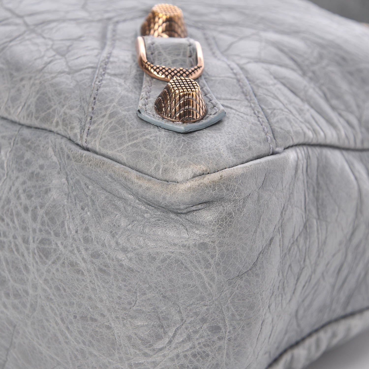 Balenciaga Agneau Giant 12 Rose Gold Hardware Town Ardoise 9 of 9