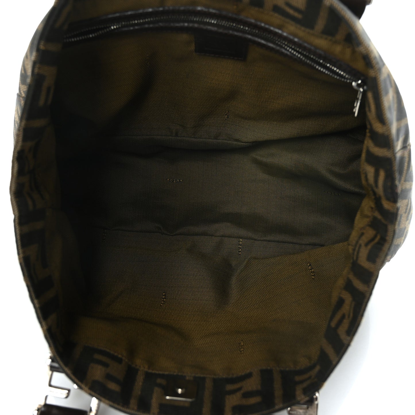 Zucca Top Handle Tote Tobacco