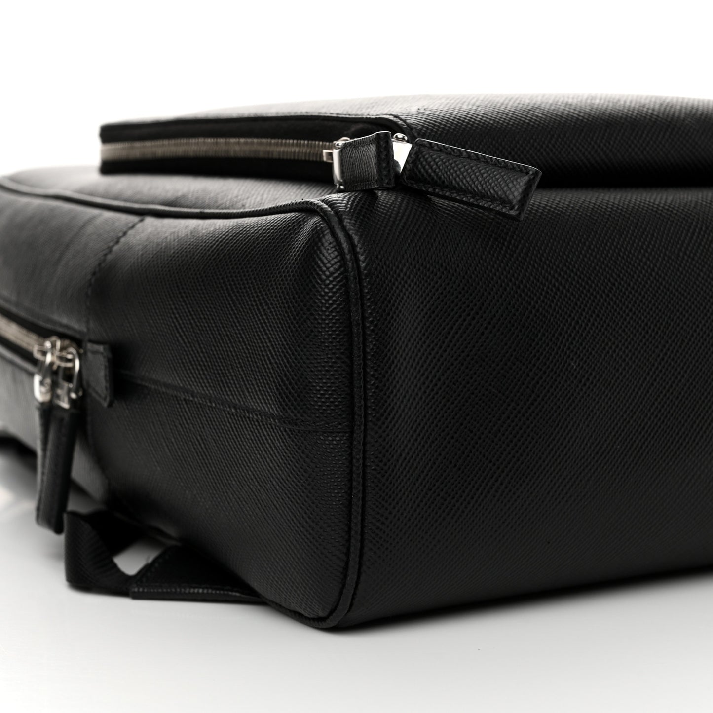 Saffiano Backpack Black