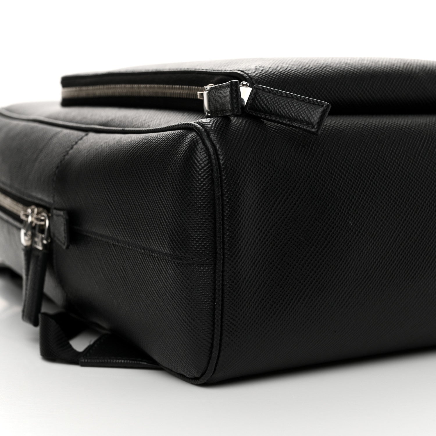 Prada Saffiano Backpack Black 8 of 12