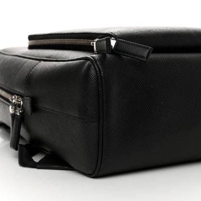 Prada Saffiano Backpack Black 8 of 12