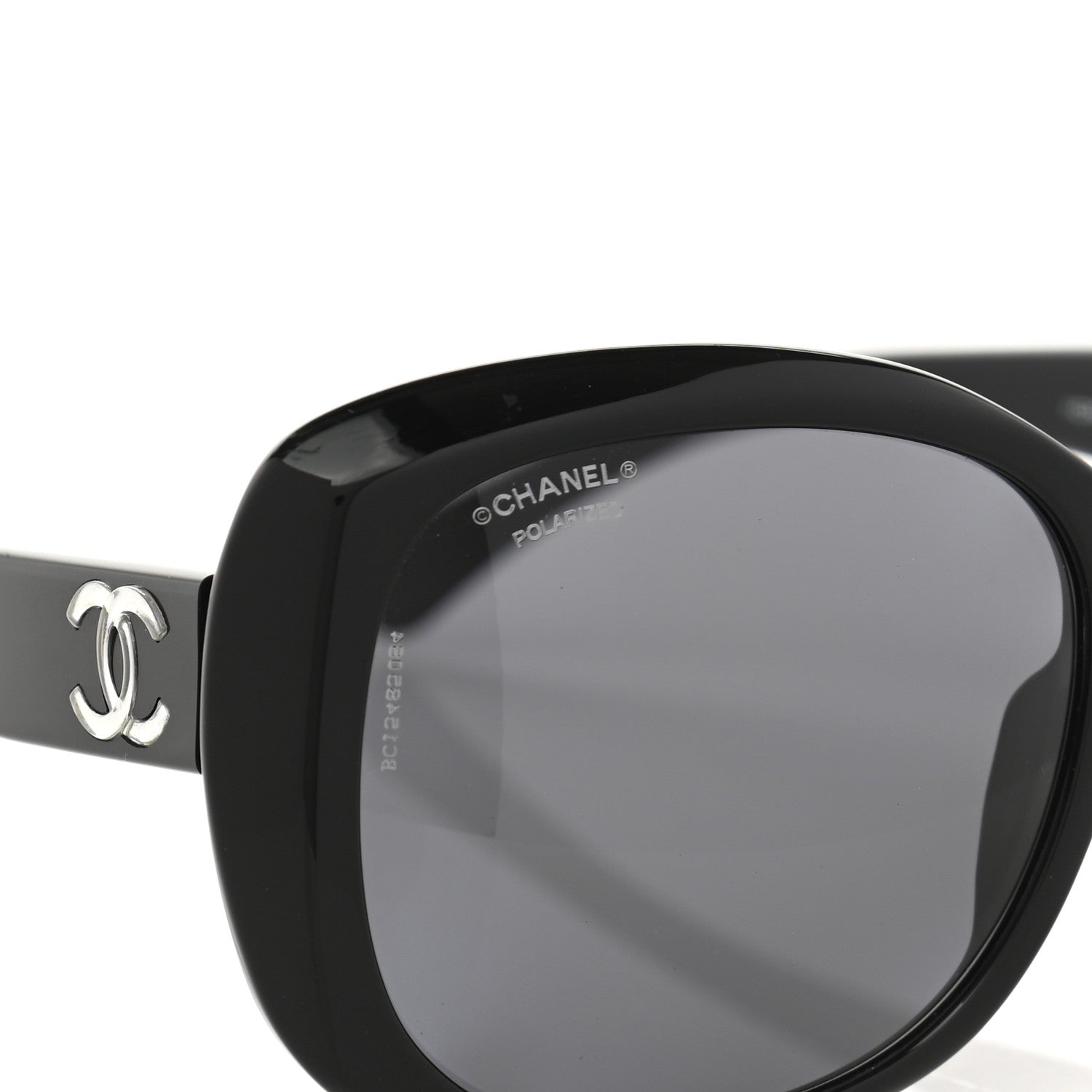 Chanel Acetate CC Sunglasses 5183 Black 7 of 8