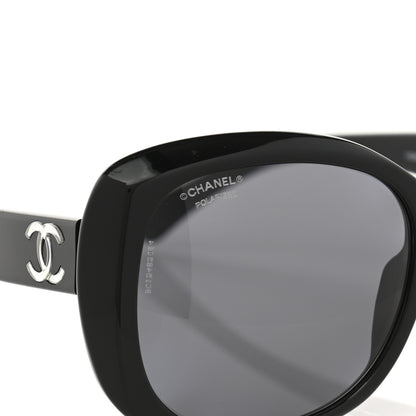 Chanel Acetate CC Sunglasses 5183 Black 7 of 8