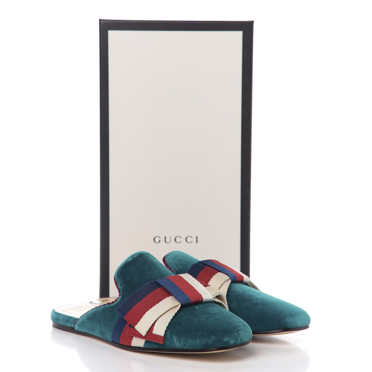 Softy Velvet Sylvie Bow Slippers 37 Pavone