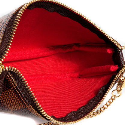 Louis Vuitton Damier Ebene Mini Pochette Accessories 5 of 7