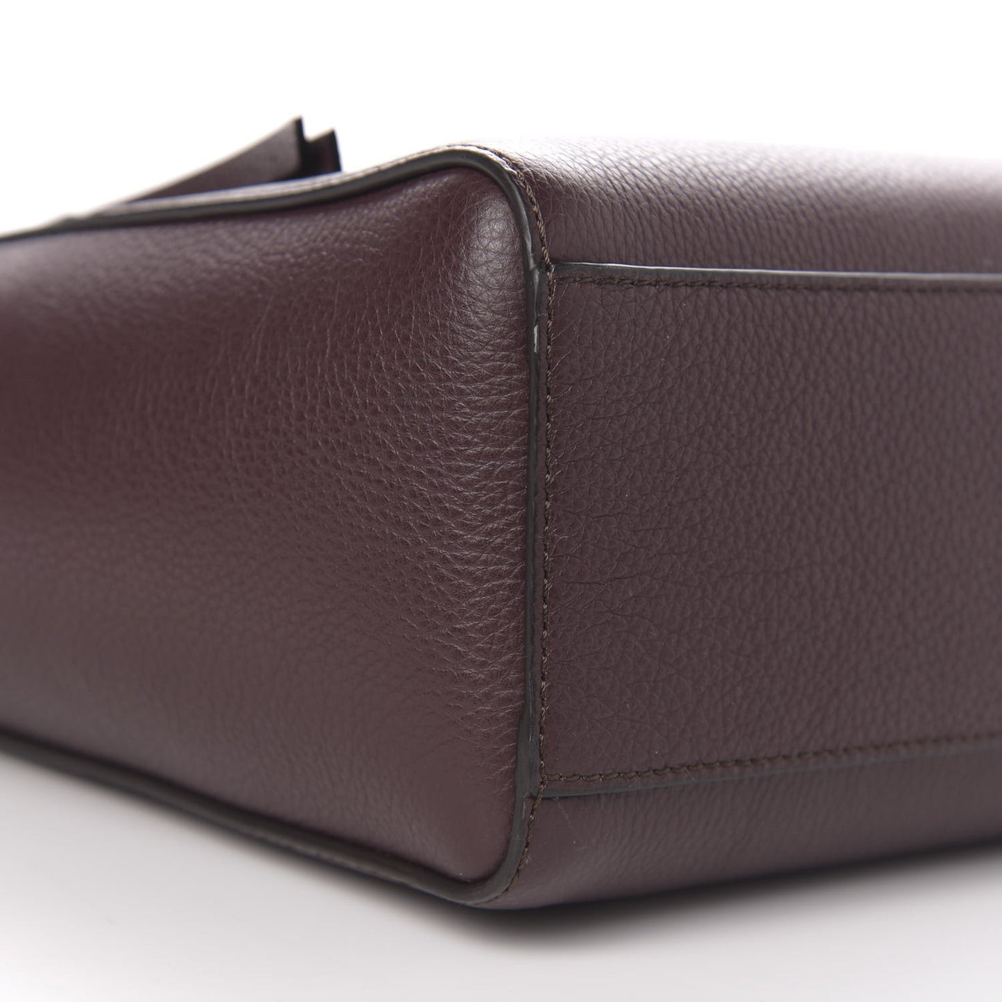 Classic Grain Maple Tote Oxblood