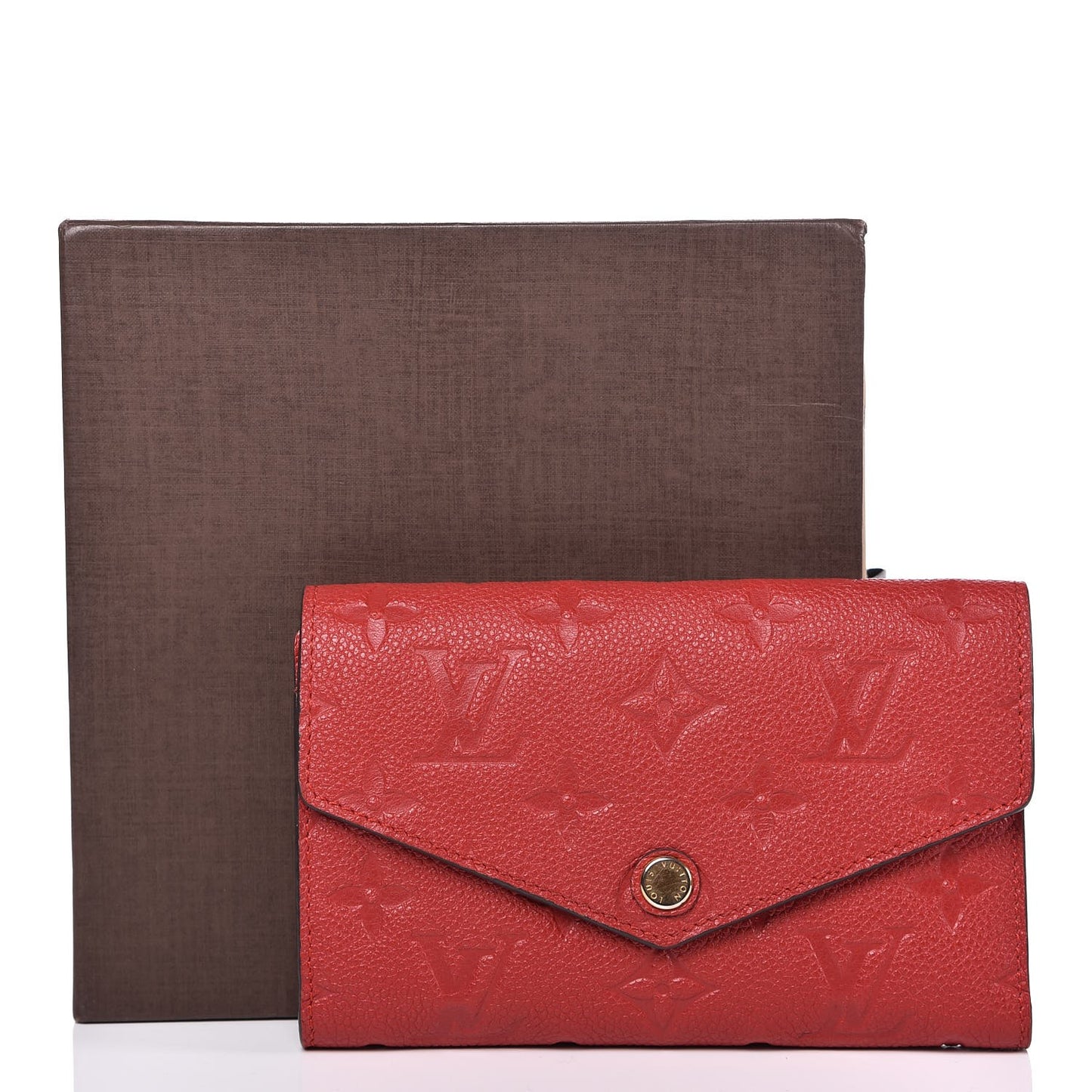 Empreinte Compact Curieuse Wallet Cherry