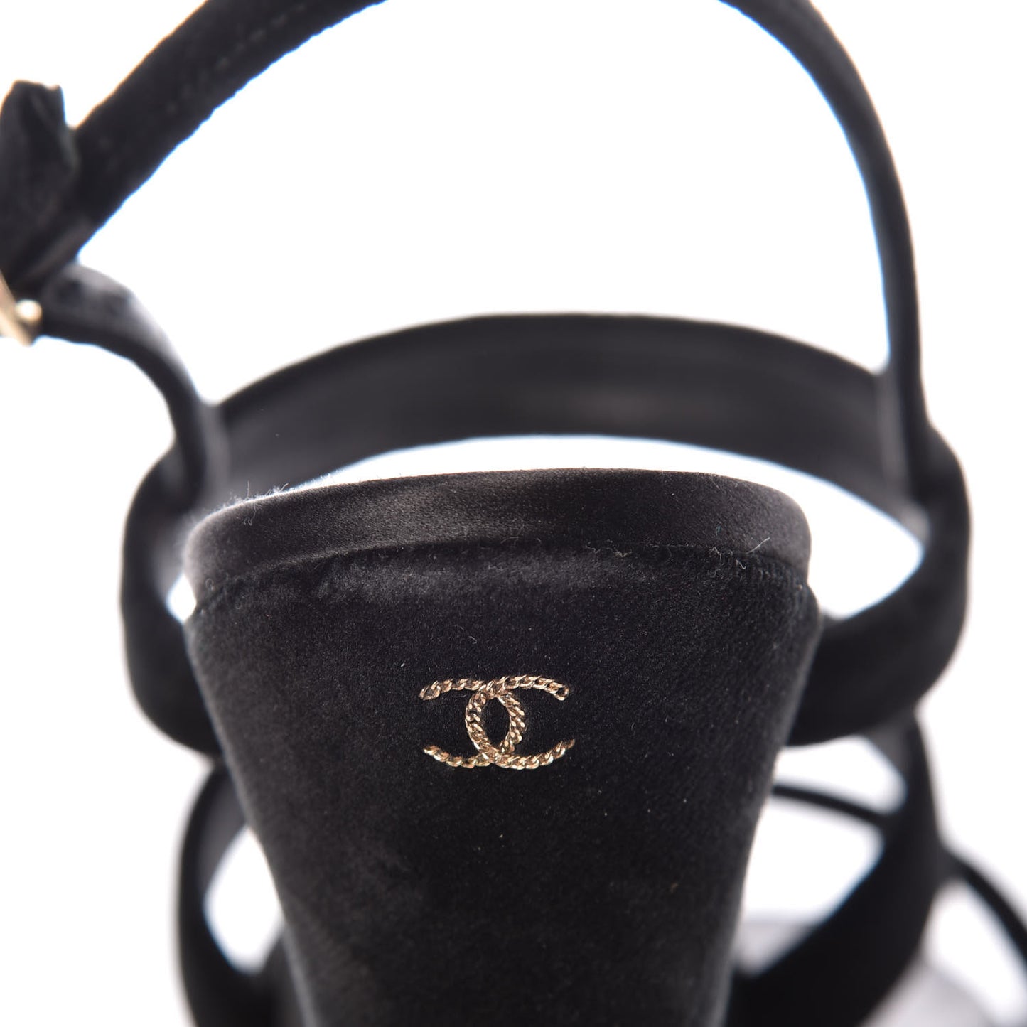 Velvet CC Sandals 41 Black