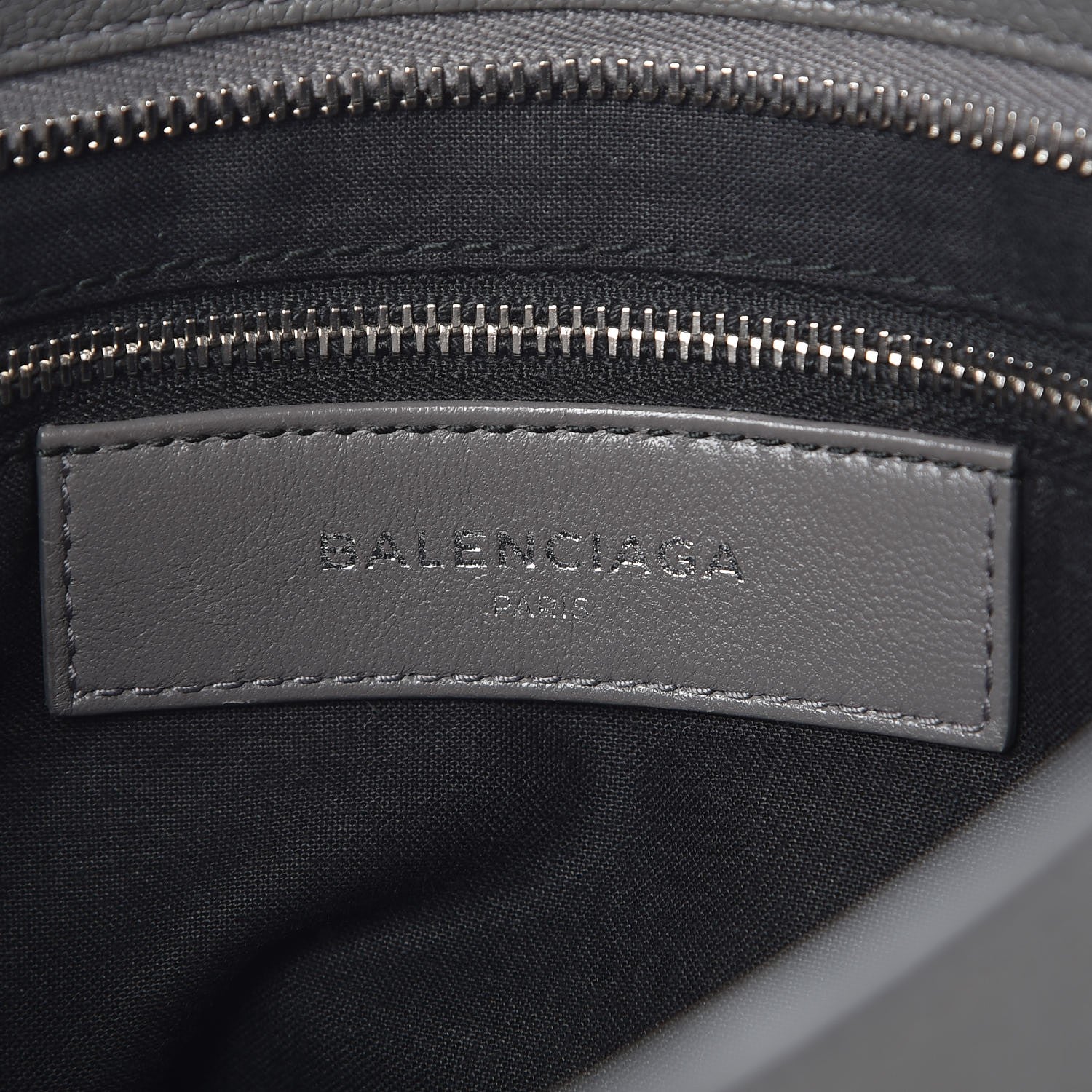 Balenciaga Chevre Silver Metallic Edge Hardware S City Gris Acier 7 of 10