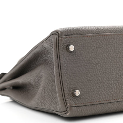 Hermes Togo Kelly Retourne 32 Etain 9 of 13