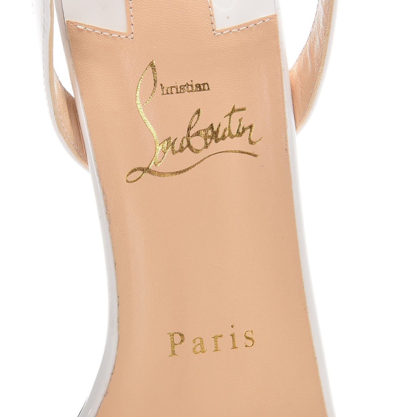 Patent Miss Valois 85 Bow Sandals 37.5 Latte