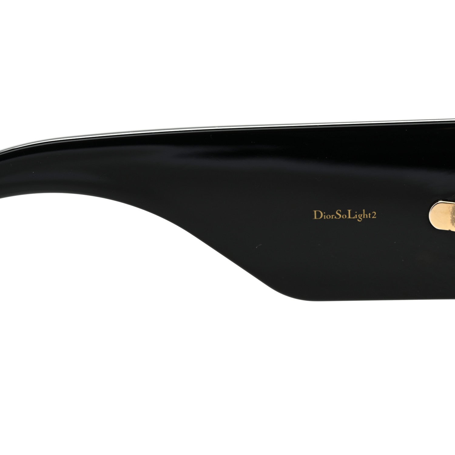 Christian Dior Acetate Dior SoLight2 Square Sunglasses Black 5 of 7