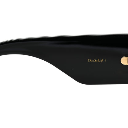 Christian Dior Acetate Dior SoLight2 Square Sunglasses Black 5 of 7