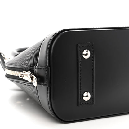 Louis Vuitton Epi Alma BB Black 8 of 9
