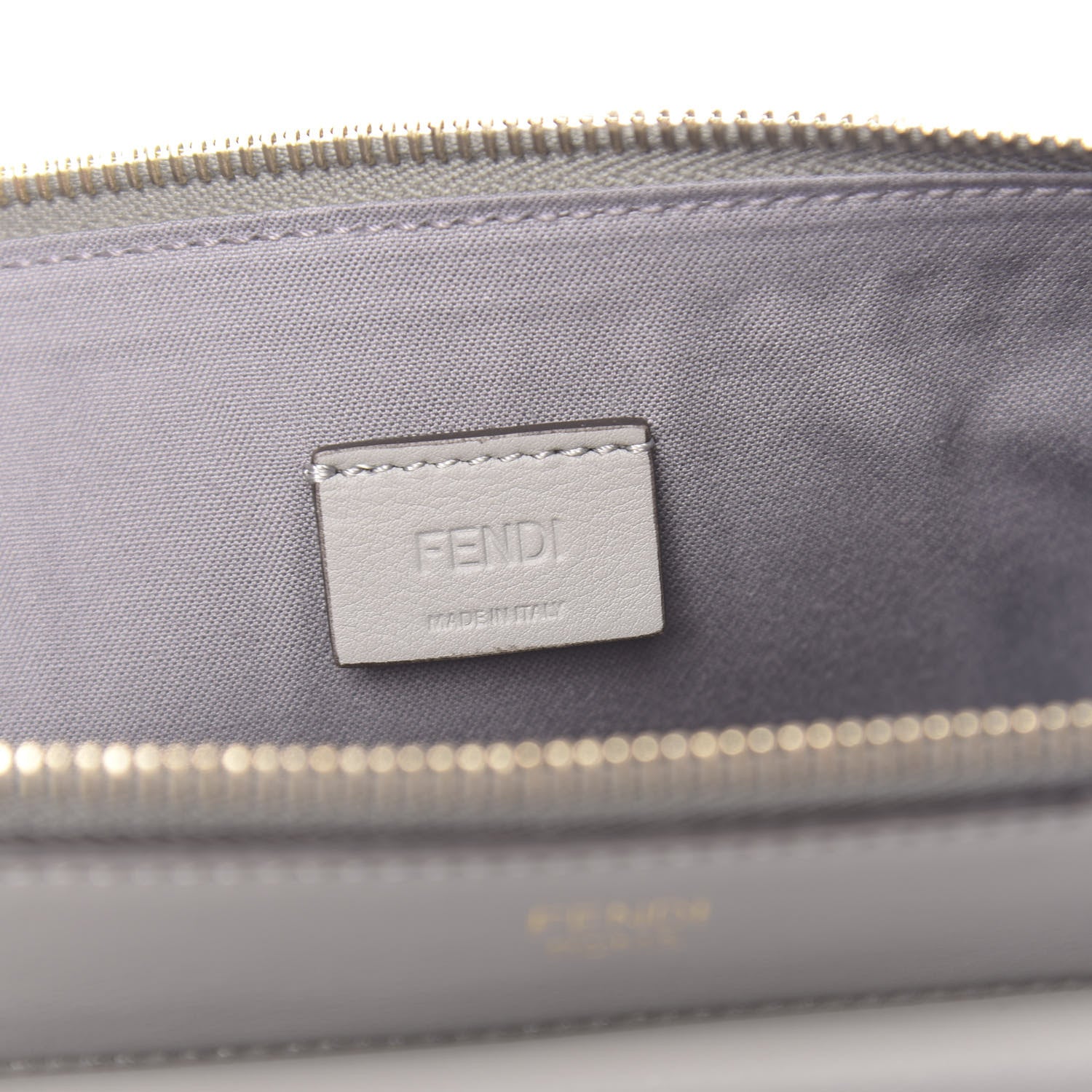 Fendi Vitello Dolce Studded Mini 2Jours Pouch Ardesia Multicolor 6 of 10