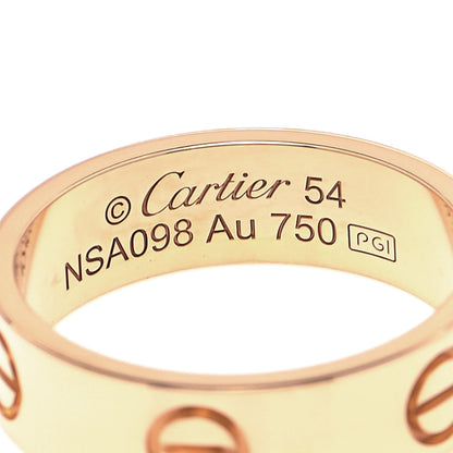 Cartier 18K Yellow Gold 5.5mm LOVE Ring 54 7 4 of 4