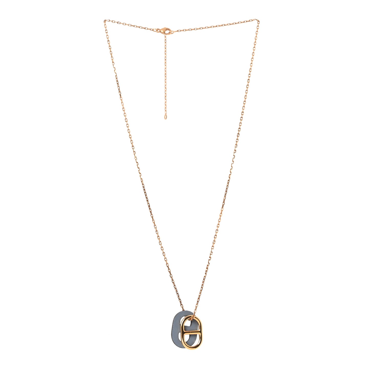 Swift O'Maillon Pendant Necklace Bleu Lin