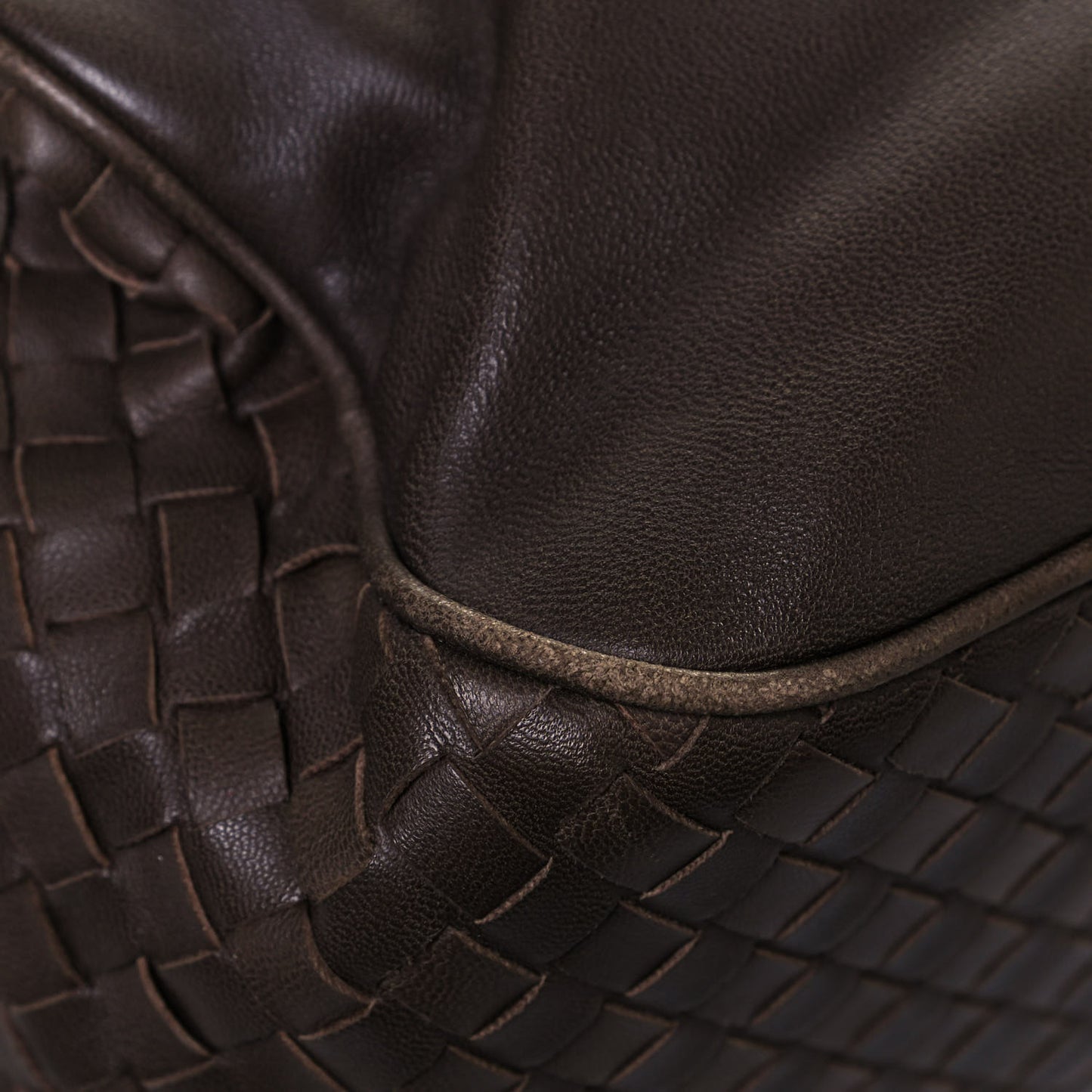 Nappa Intrecciato Napoli Shoulder Bag