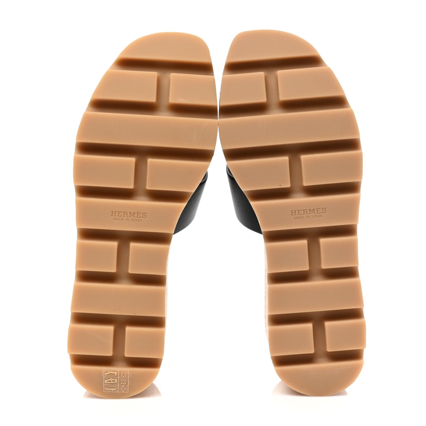 Calfskin Cork Eze 30 Sandals 35 Black