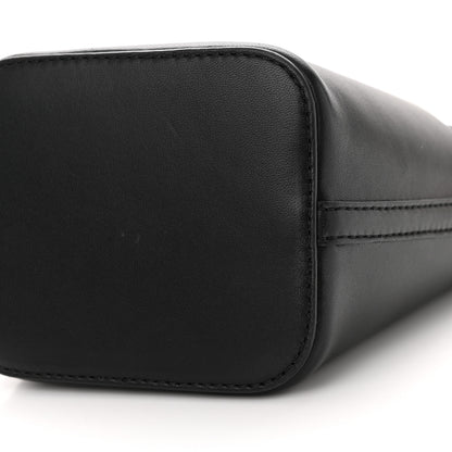 Valentino Garavani Nappa Mini VLogo Signature Bucket Bag Black 9 of 12