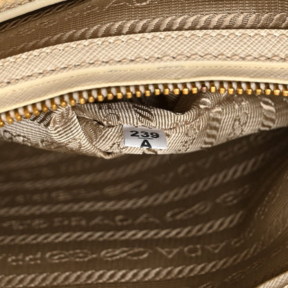Prada Saffiano Medium Galleria Double Zip Tote Talco 10 of 24