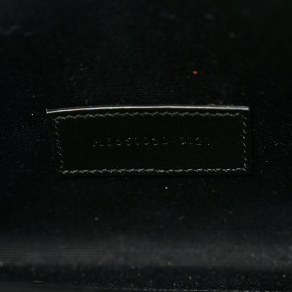 Saint Laurent Grain De Poudre Textured Mixed Matelasse Triquilt Monogram Clutch Vert Kaki 7 of 8