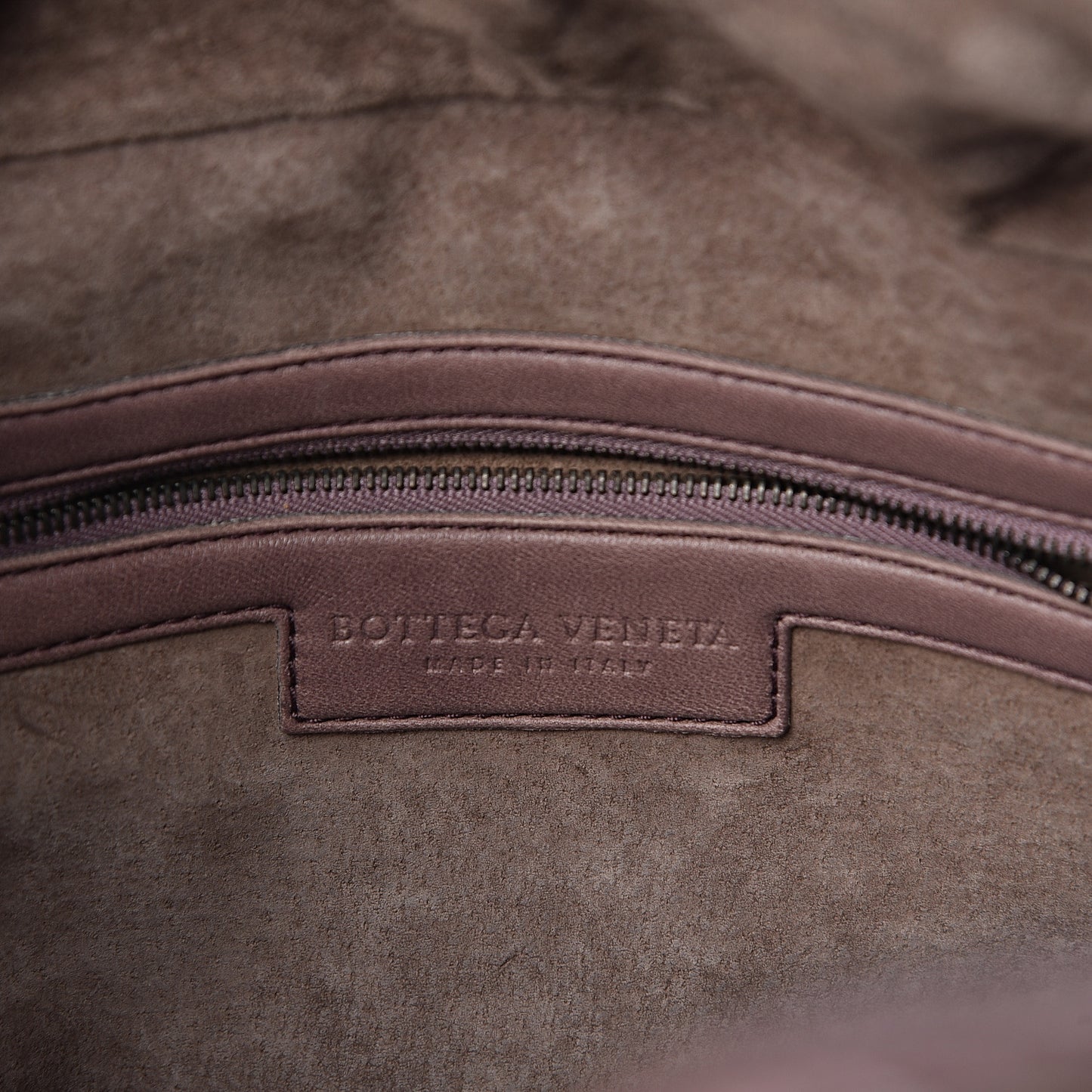 Nappa Karung Intrecciato San Marco Tote Lilac