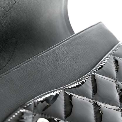 Chanel Patent Quilted Jumbo Double Flap Black 15 of 15