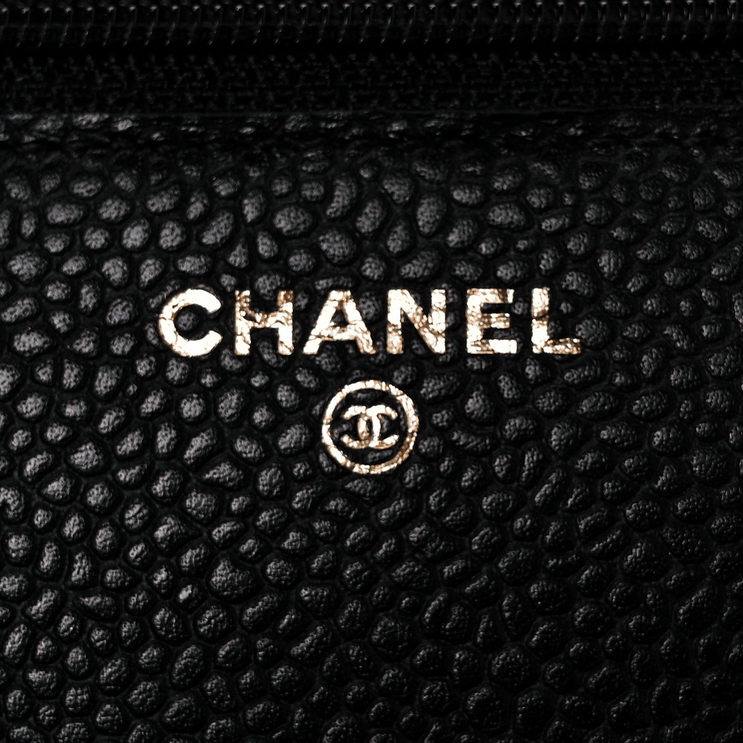 Chanel Caviar Quilted Wallet On Chain WOC Black 6 of 10