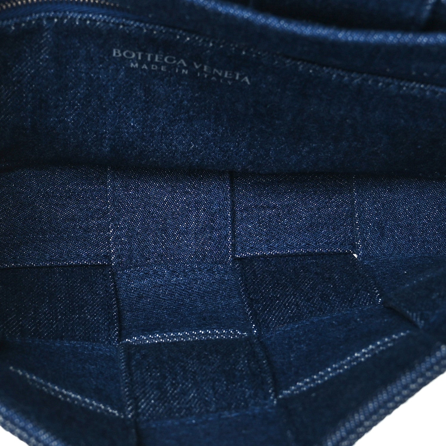Bottega Veneta Denim Maxi Intrecciato Cassette Crossbody Bag Indigo 6 of 9