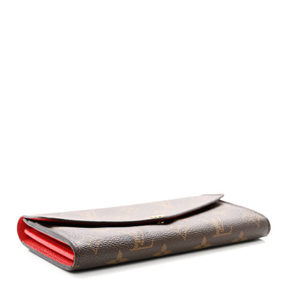 Louis Vuitton Monogram Sarah Wallet NM Coquelicot 4 of 6
