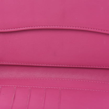 Chanel Iridescent Caviar Quilted Large Flap Wallet Pink 9 of 18