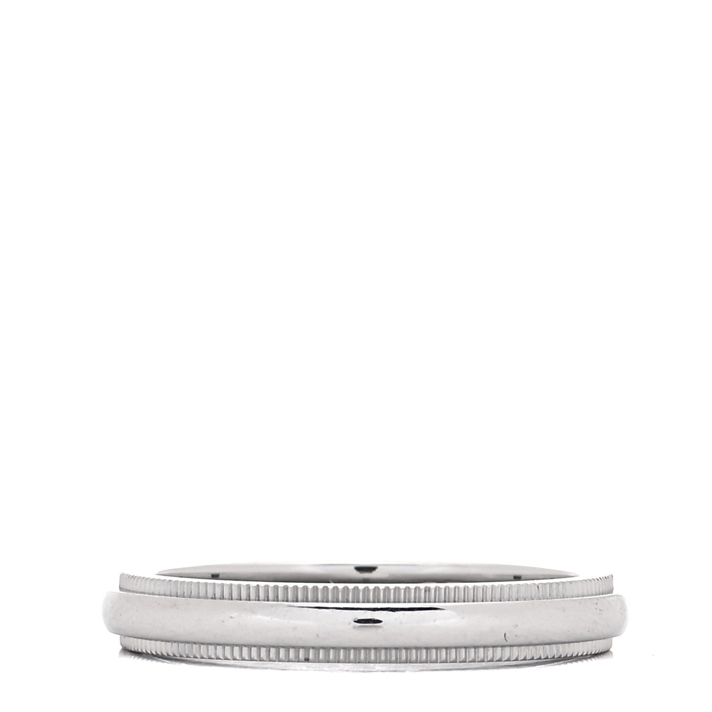 Platinum 3mm Milgrain Wedding Band Ring 54 7