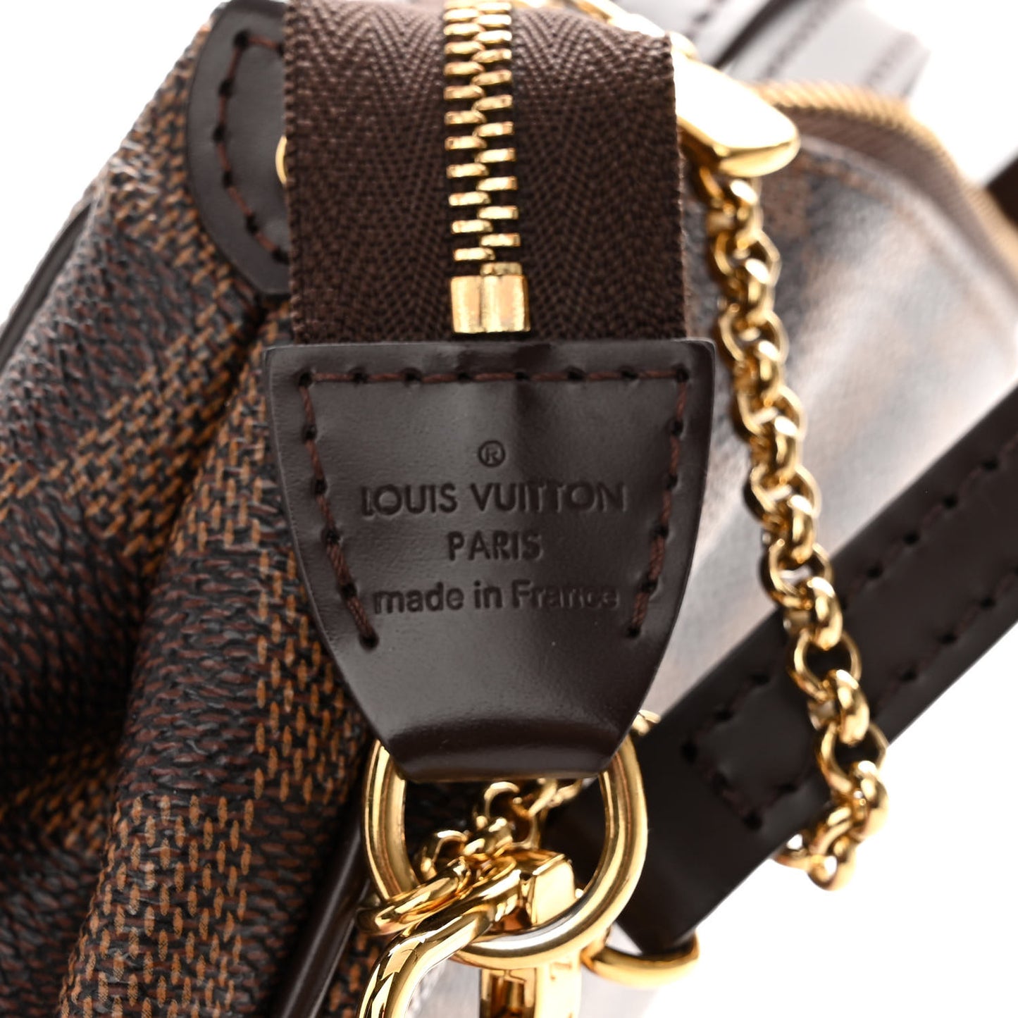 Damier Ebene Eva Clutch