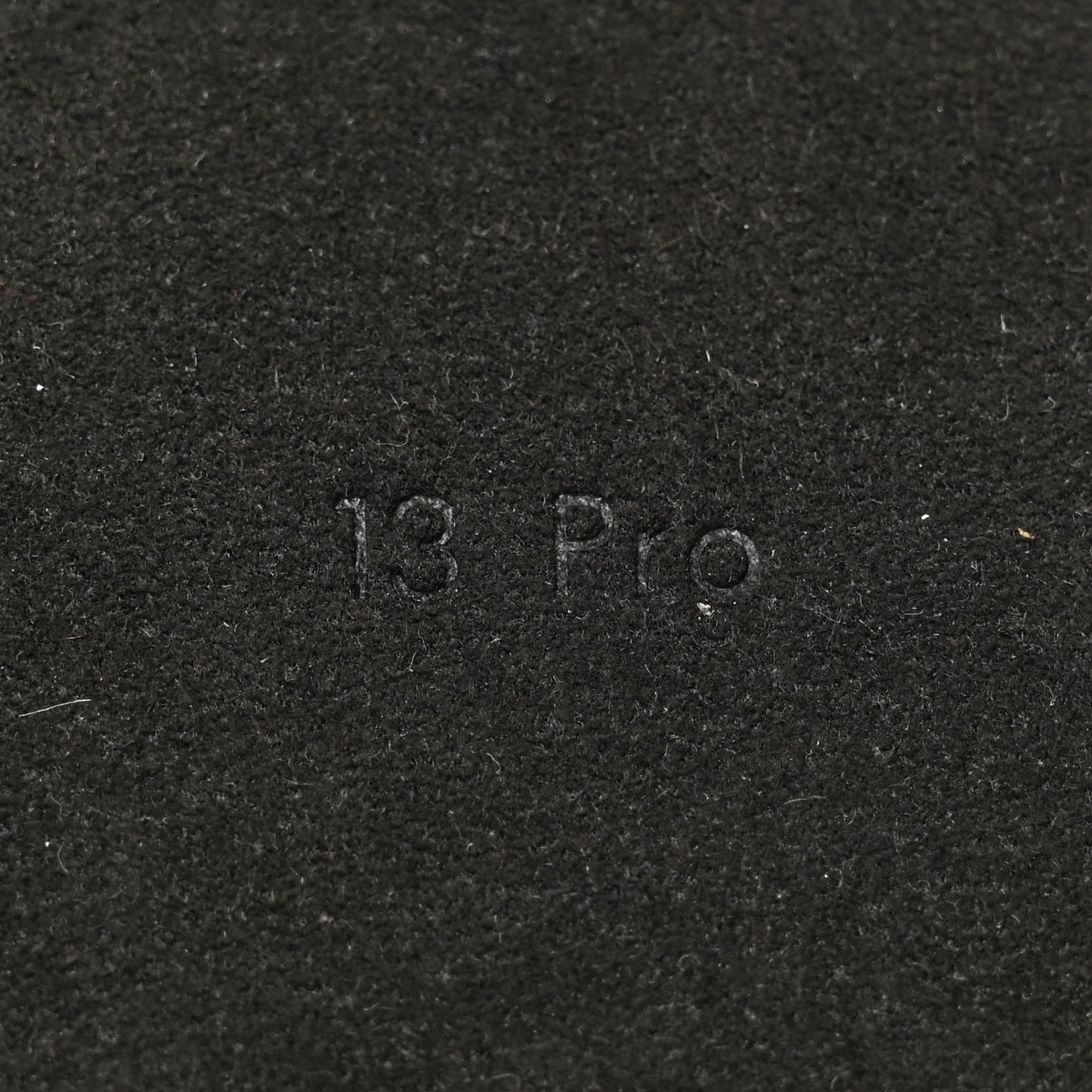 Monogram Eclipse iPhone 13 Pro Bumper Black