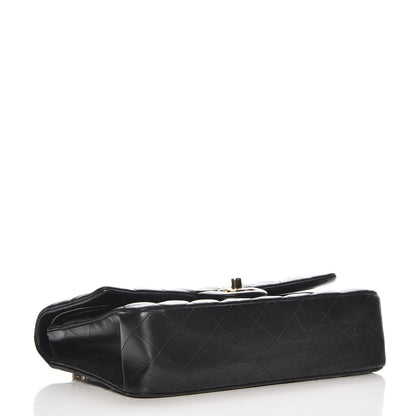 Chanel Lambskin Quilted Medium Double Flap Black 4 of 7