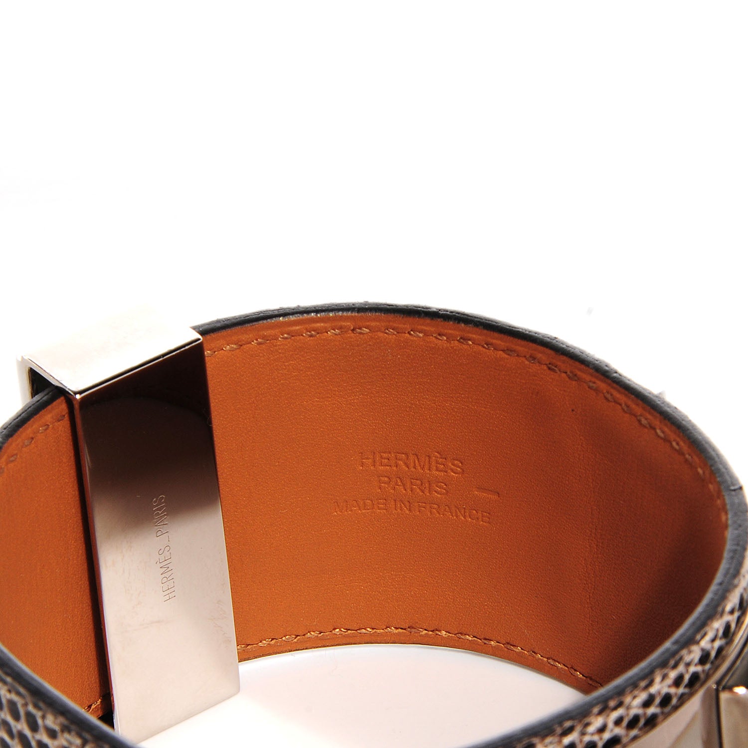 Hermes Lizard Collier de Chien CDC Bracelet Ombre 4 of 5