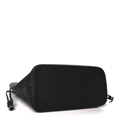 Louis Vuitton Epi Neverfull MM Black 5 of 12