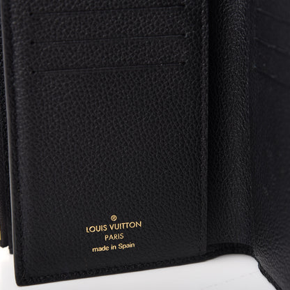 Louis Vuitton Empreinte Ariane Wallet Black 6 of 7