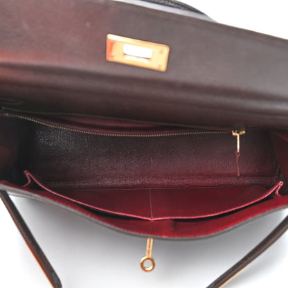 Hermes Ardennes Kelly Retourne 32 Chocolate 5 of 16