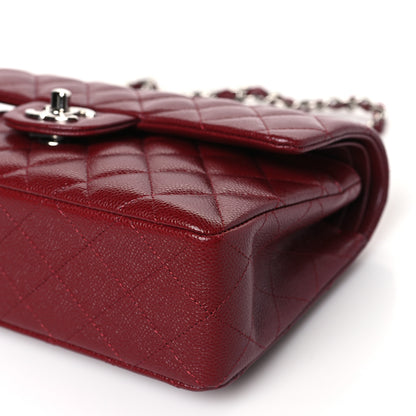 Chanel Caviar Quilted Small Double Flap Burgundy 9 of 9